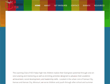 Tablet Screenshot of learningclubkck.org